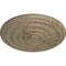 Ekena Millwork Carton Ceiling Medallion (For Canopies up to 3 3/4"), 17 3/4"OD x 1 3/8"P, Gobi Desert Crackle CM18CAGDC - alternate 4